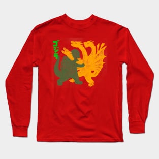 Godzilla Fight Long Sleeve T-Shirt